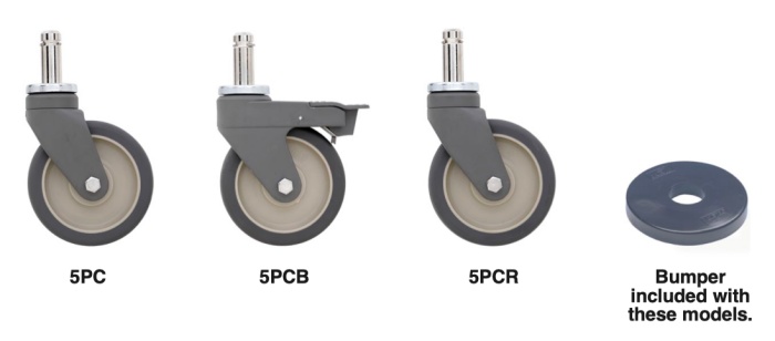 metro 5pc casters